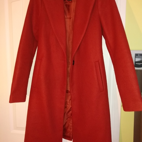 Rust-red color coat - Picture 8 of 8